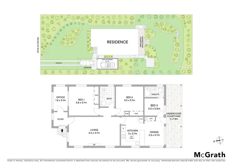 Floorplan of Homely house listing, 18 Glendarrah Street, Hazelbrook NSW 2779