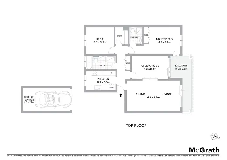 Floorplan of Homely apartment listing, 19/8 Lookes Avenue, Balmain East NSW 2041