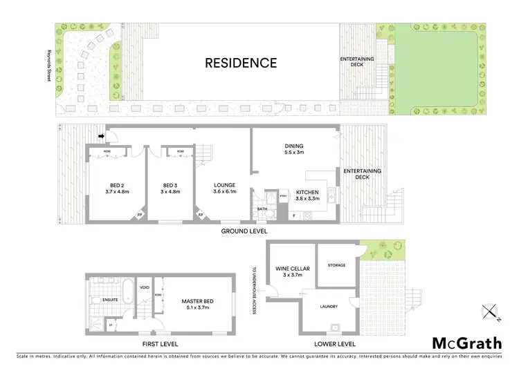 Floorplan of Homely house listing, 52 Reynolds Street, Cremorne NSW 2090