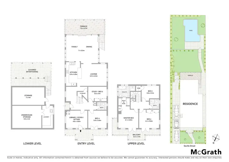 Floorplan of Homely house listing, 22 Seville Street, Lane Cove NSW 2066