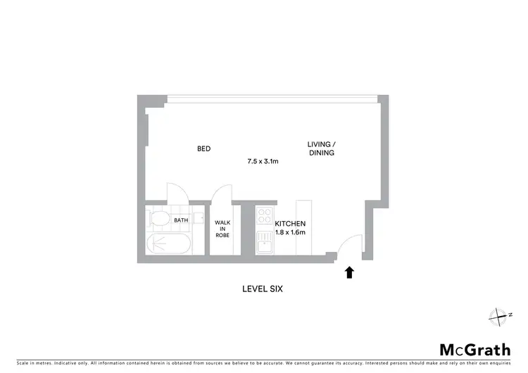 Floorplan of Homely apartment listing, 604/22 Central Avenue, Manly NSW 2095