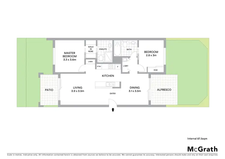 Floorplan of Homely apartment listing, 13/138 Flemington Road, Harrison ACT 2914