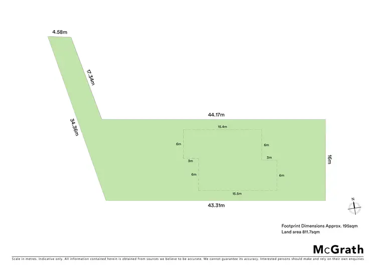 Floorplan of Homely land listing, 1E Bungan Head Road, Newport NSW 2106