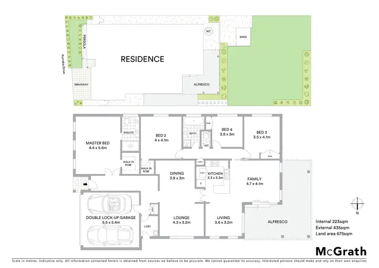 Floorplan of Homely house listing, 11 Kurraka Drive, Fletcher NSW 2287