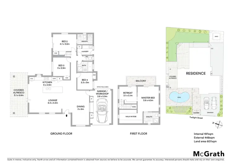 Floorplan of Homely house listing, 4 Twilight Street, Sunrise Beach QLD 4567