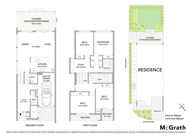 Floorplan of Homely house listing, 1 Colebee Street, Ryde NSW 2112