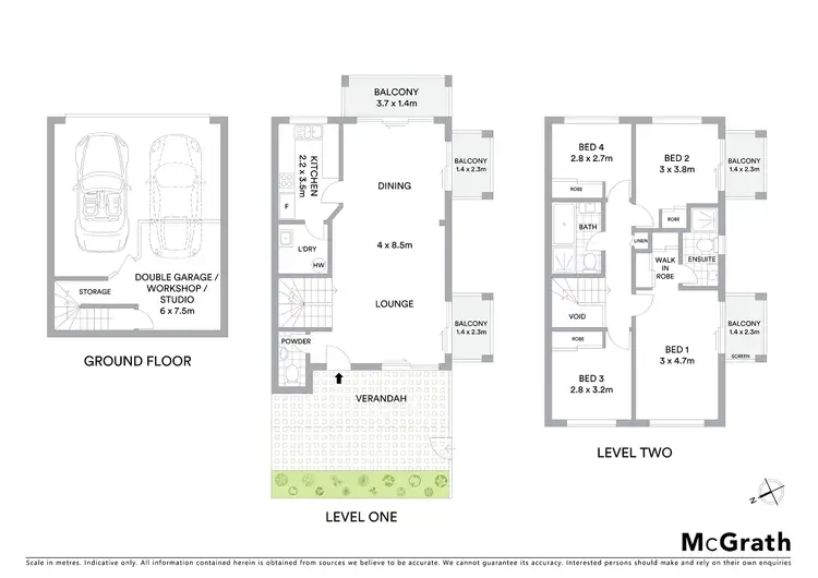 Floorplan of Homely townhouse listing, 28/1 Cottee Drive, Epping NSW 2121