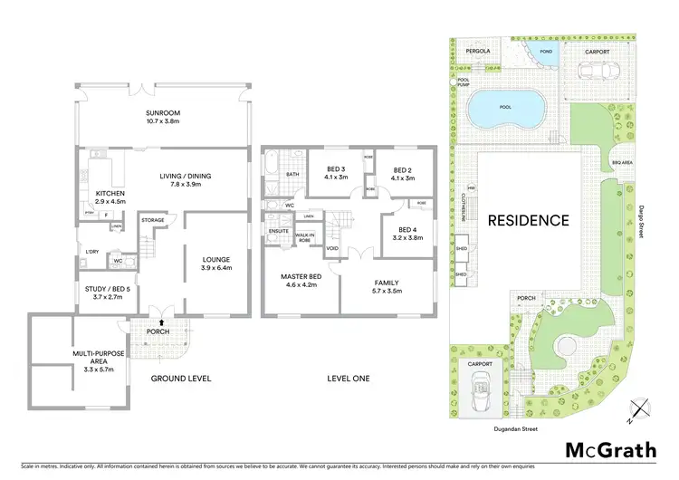 Floorplan of Homely house listing, 37 Dugandan Street, Nerang QLD 4211