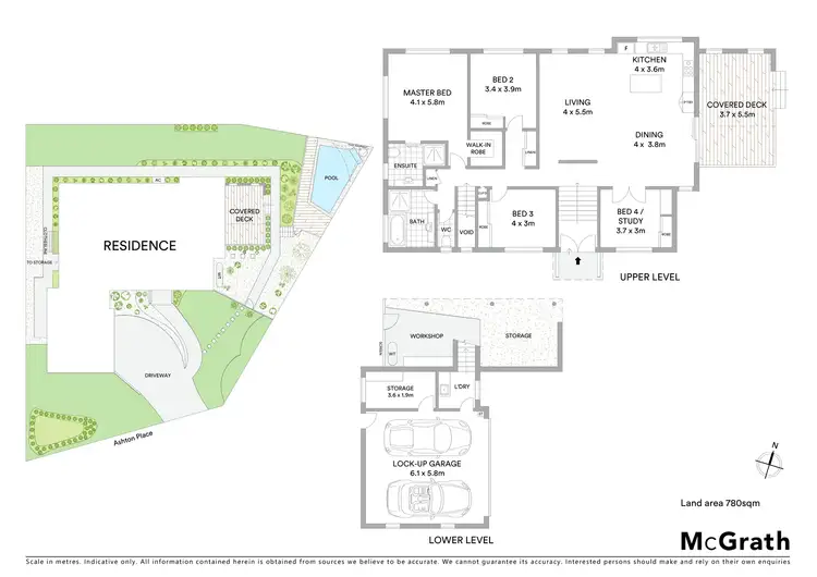 Floorplan of Homely house listing, 6 Ashton Place, Springfield QLD 4300