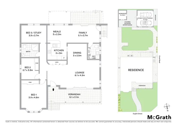 Floorplan of Homely house listing, 18 English Street, Woolooware NSW 2230