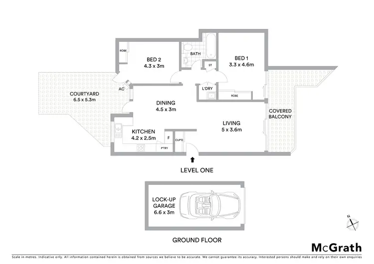 Floorplan of Homely apartment listing, 6/9 Ruth Street, Naremburn NSW 2065