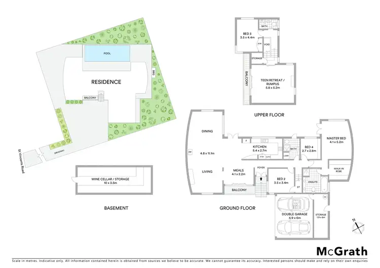 Floorplan of Homely house listing, 26 St Vincents Road, Greenwich NSW 2065