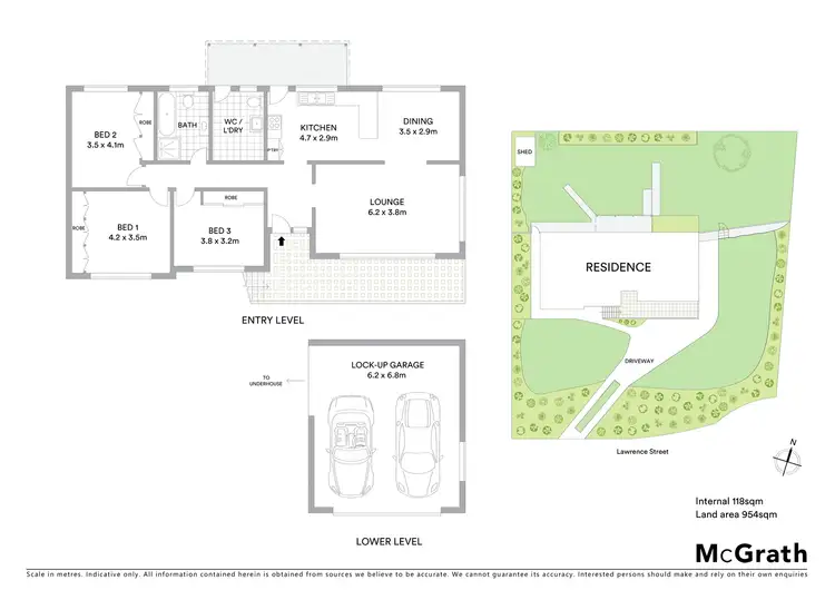 Floorplan of Homely house listing, 3 Lawrence Street, West Ryde NSW 2114