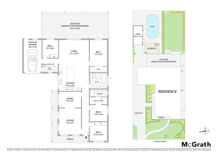 Floorplan of Homely house listing, 10 Johnson Road, Galston NSW 2159