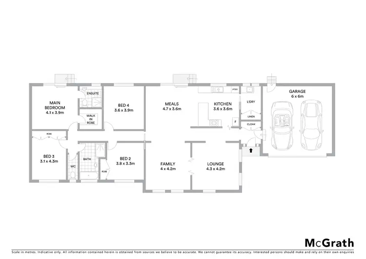 Floorplan of Homely house listing, 122A Dorset Road, Croydon VIC 3136