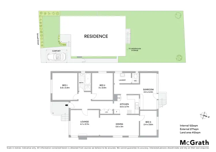 Floorplan of Homely house listing, 28 Grinsell Street, New Lambton NSW 2305