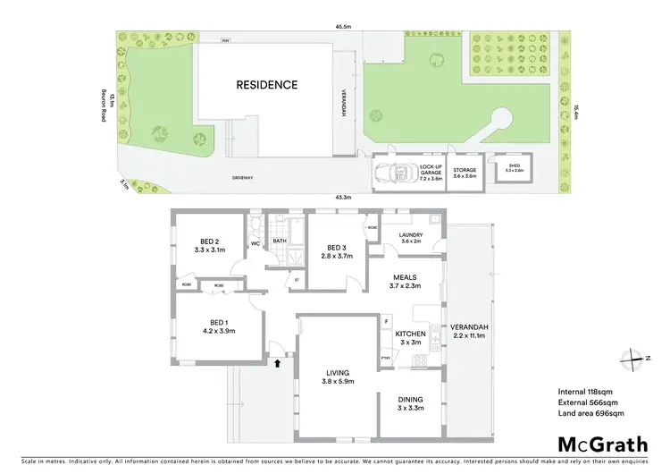 Floorplan of Homely house listing, 24 Beuron Road, Altona North VIC 3025