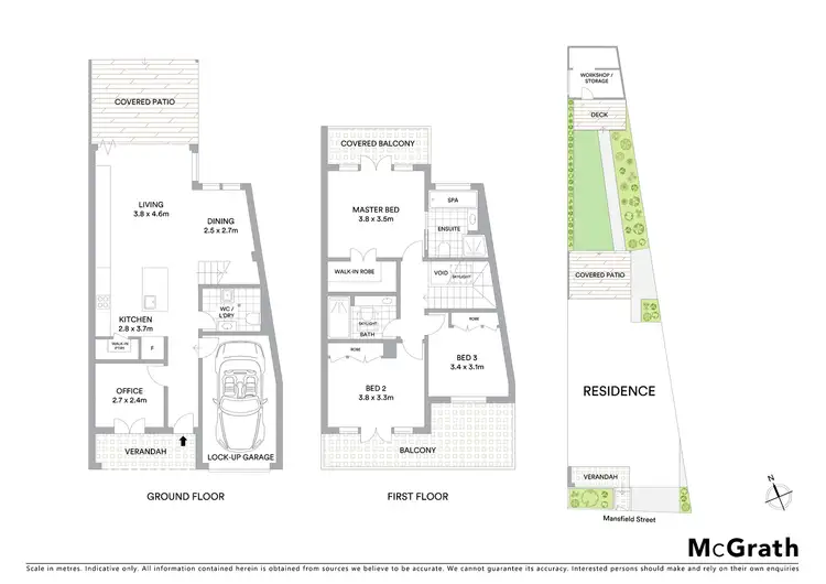 Floorplan of Homely house listing, 115 Mansfield Street, Rozelle NSW 2039