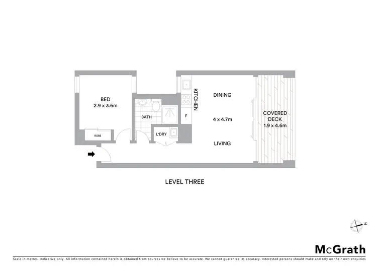 Floorplan of Homely apartment listing, 9/234 William Street, Potts Point NSW 2011