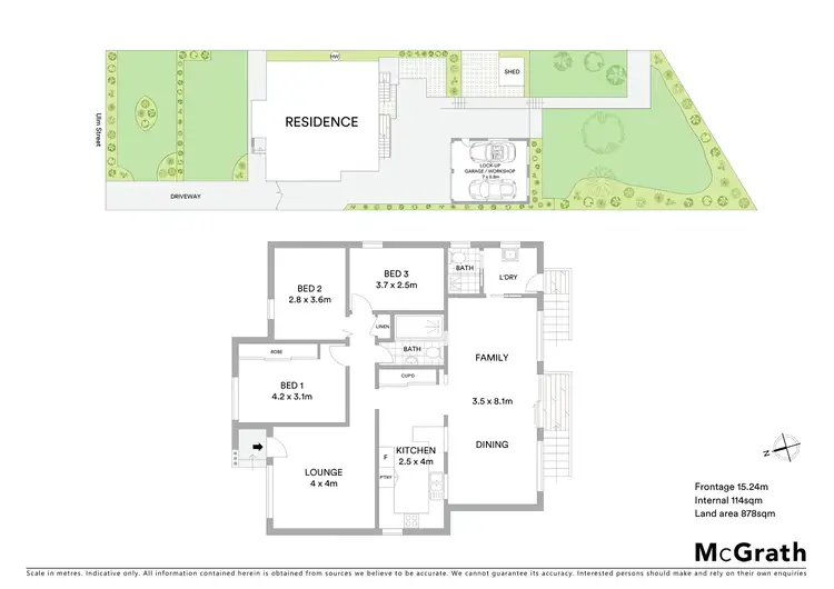 Floorplan of Homely house listing, 6 Ulm Street, Ermington NSW 2115