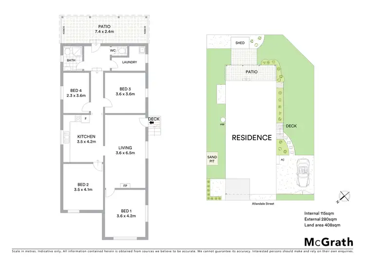 Floorplan of Homely house listing, 43 Allandale Street, Kearsley NSW 2325