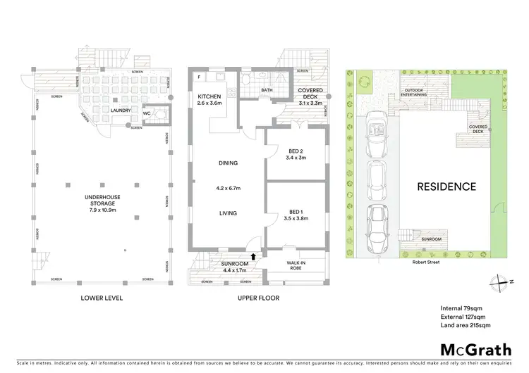 Floorplan of Homely house listing, 14 Robert Street, Spring Hill QLD 4000