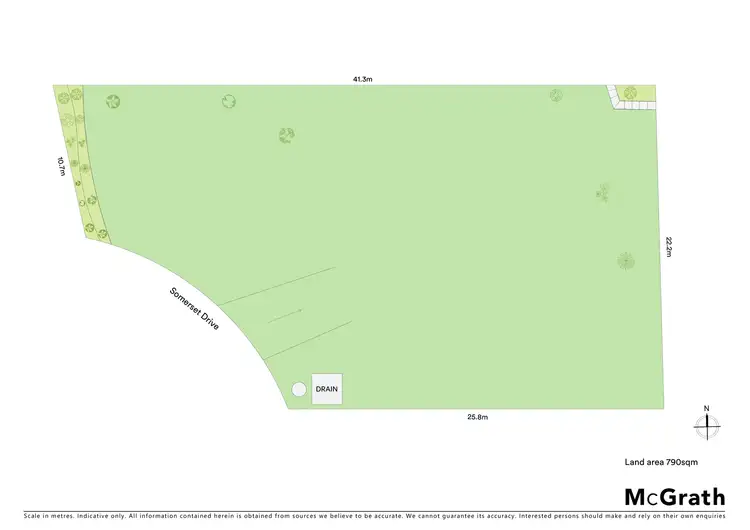 Floorplan of Homely land listing, 20 Somerset Drive, North Rocks NSW 2151