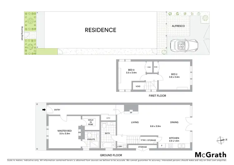 Floorplan of Homely house listing, 46 Brunning Street, Balaclava VIC 3183
