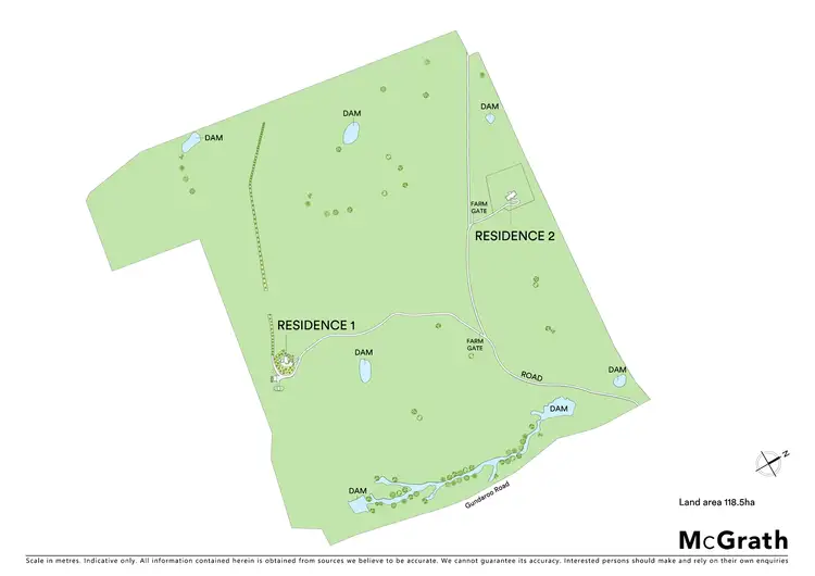 Floorplan of Homely house listing, 5847 Gundaroo Road, Bellmount Forest NSW 2581