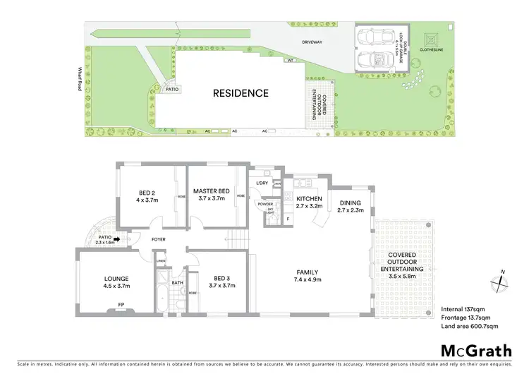 Floorplan of Homely house listing, 109 Wharf Road, Melrose Park NSW 2114