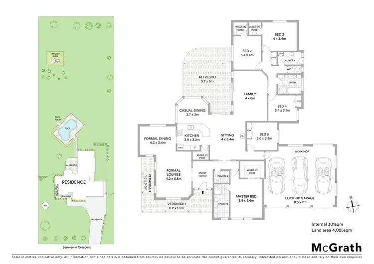 Floorplan of Homely house listing, 43 Benwerrin Crescent, Grasmere NSW 2570