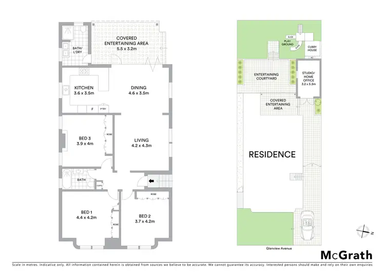 Floorplan of Homely house listing, 23 Glenview Avenue, Earlwood NSW 2206
