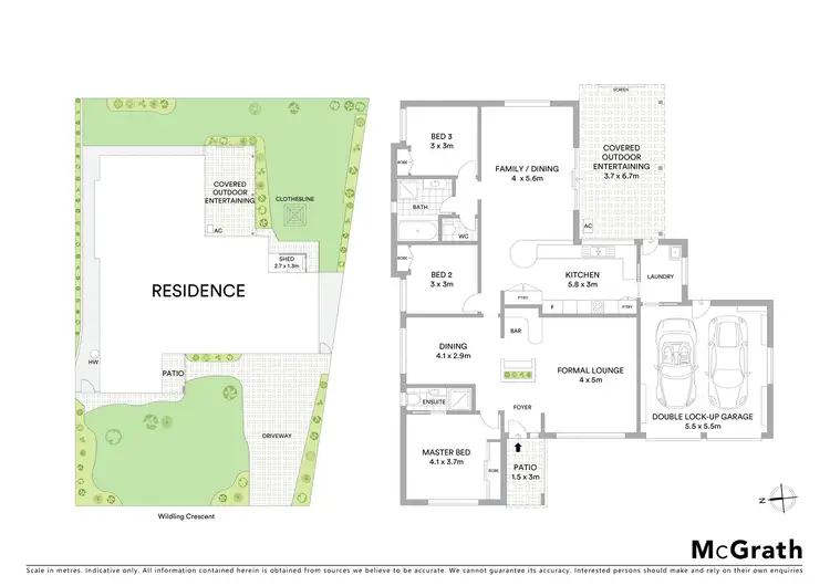 Floorplan of Homely house listing, 4 Wilding Street, Edensor Park NSW 2176