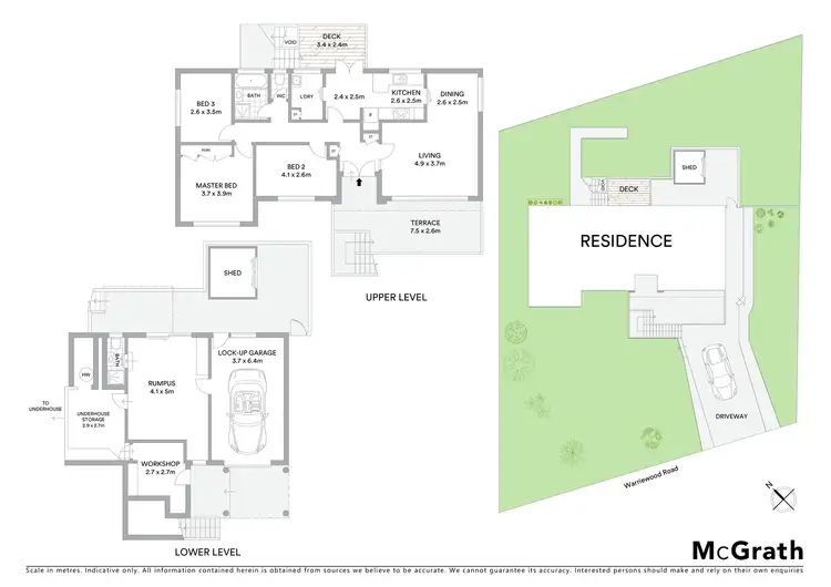 Floorplan of Homely house listing, 92 Warriewood Road, Warriewood NSW 2102