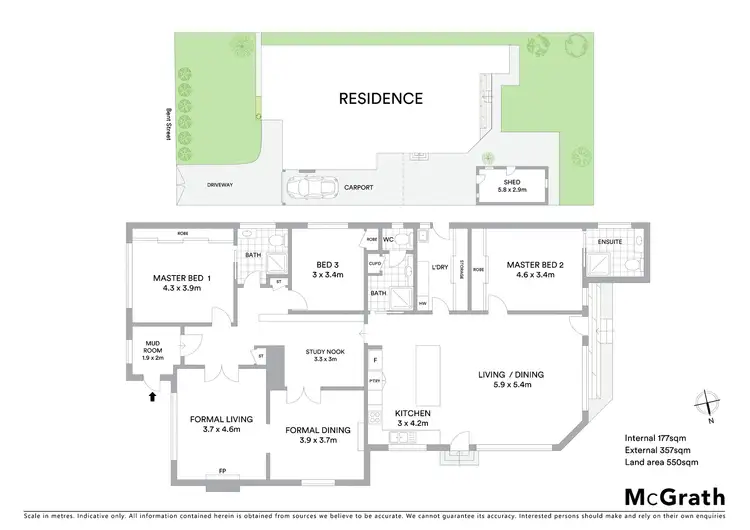 Floorplan of Homely house listing, 65 Bent Street, Mckinnon VIC 3204