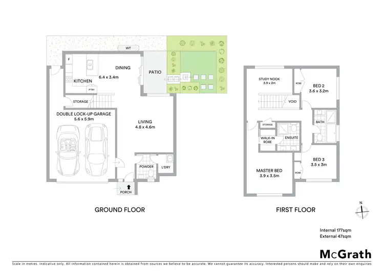 Floorplan of Homely townhouse listing, 2/9 Vine Street, Blackburn VIC 3130