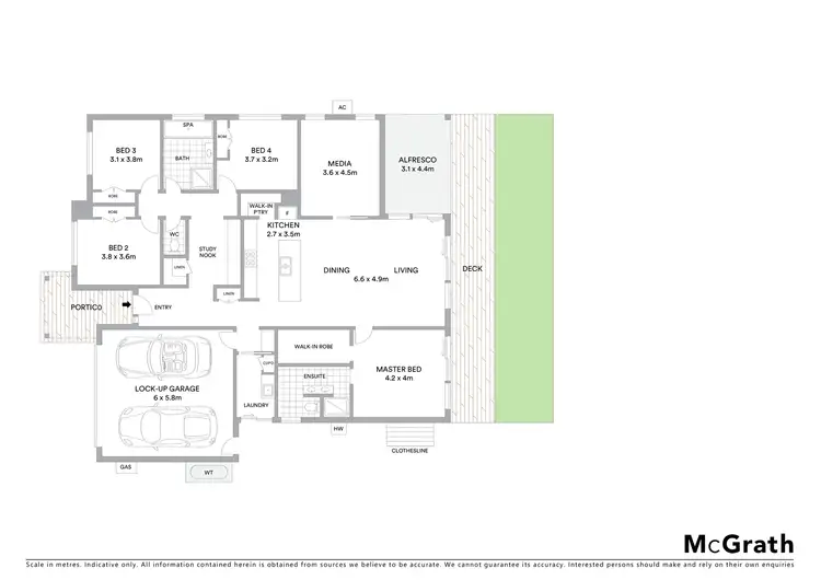 Floorplan of Homely house listing, 10 Parks Link Court, Pelican Waters QLD 4551