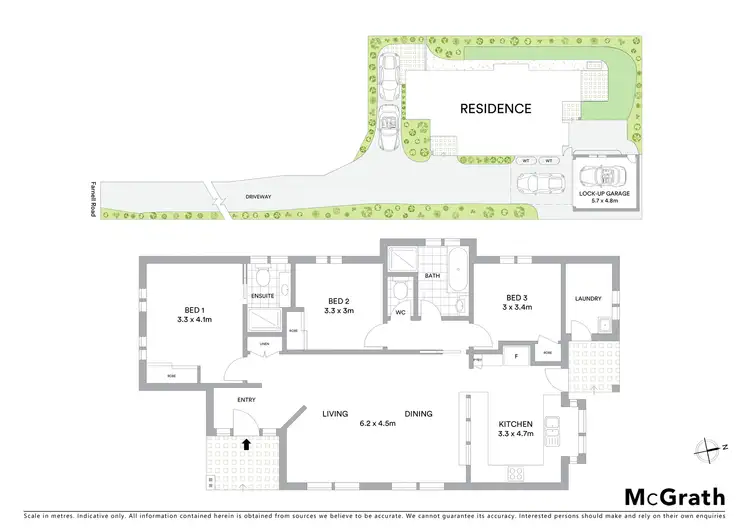 Floorplan of Homely house listing, 3A Farnell Road, Woy Woy NSW 2256