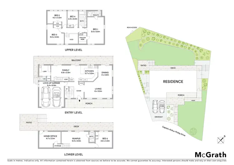 Floorplan of Homely house listing, 24 Captain Arthur Phillip Drive, Terrigal NSW 2260