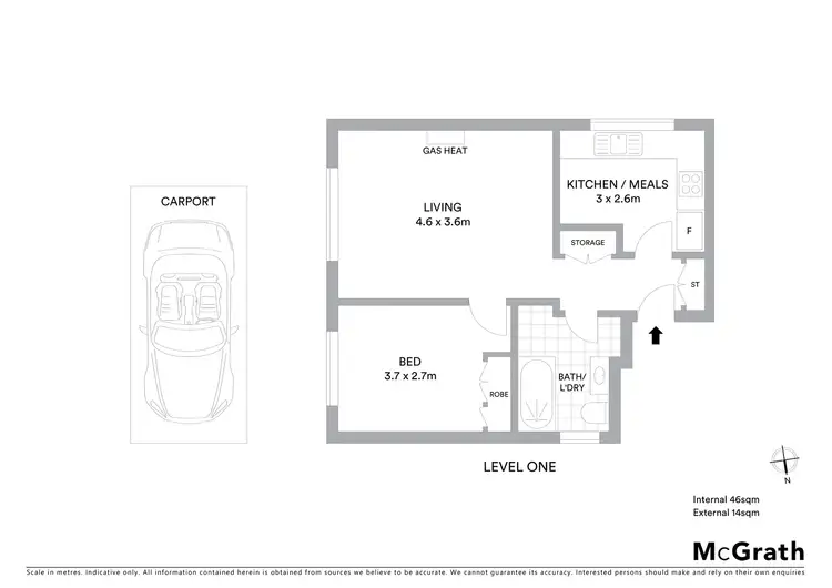 Floorplan of Homely apartment listing, 12/10 Payne Street, Caulfield North VIC 3161