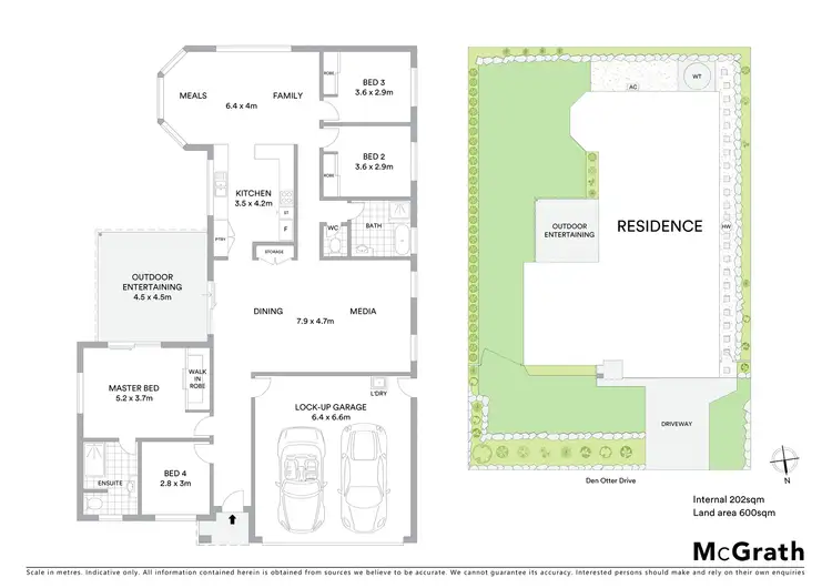Floorplan of Homely house listing, 7 Den Otter Drive, Bellbird Park QLD 4300