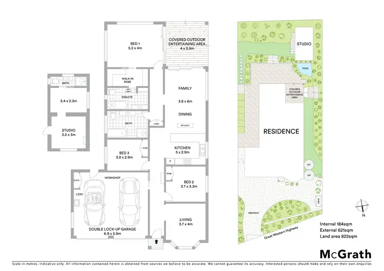 Floorplan of Homely house listing, 364 Great Western Highway, Wentworth Falls NSW 2782