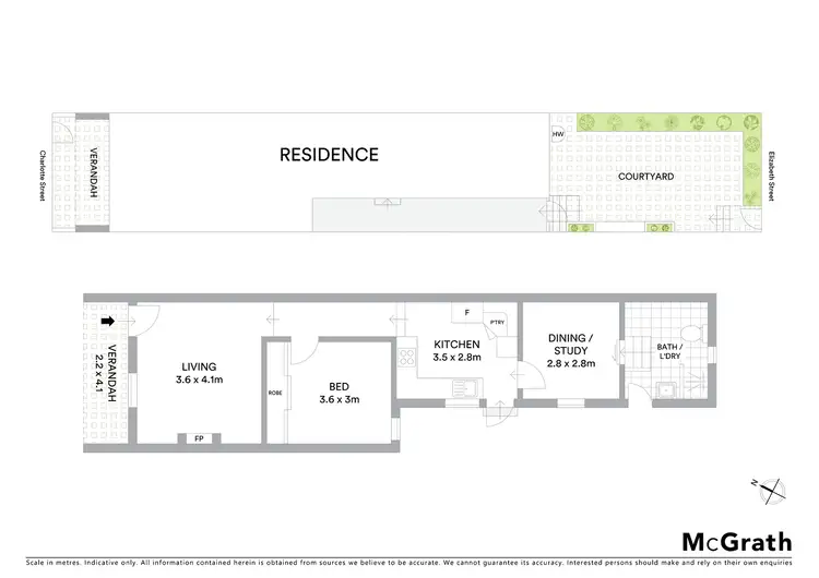 Floorplan of Homely house listing, 16 Charlotte Street, Rozelle NSW 2039