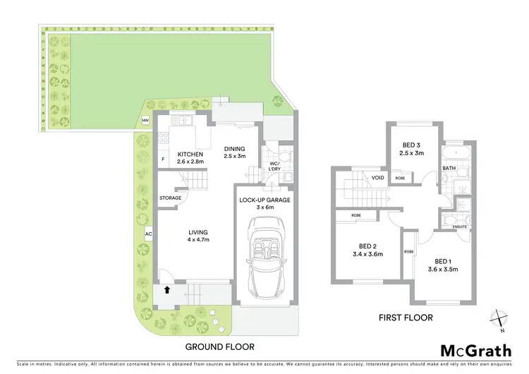 Floorplan of Homely townhouse listing, 11/15 Forbes Street, Hornsby NSW 2077