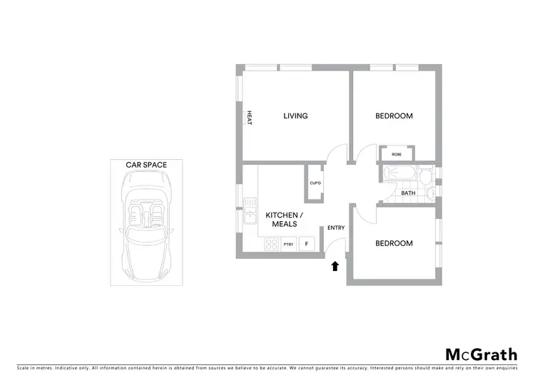 Floorplan of Homely apartment listing, 7/17 Burnett Street, St Kilda VIC 3182