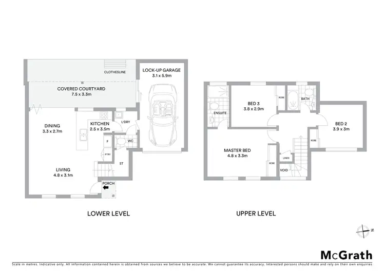 Floorplan of Homely townhouse listing, 3/26 Hyde Road, Yeronga QLD 4104