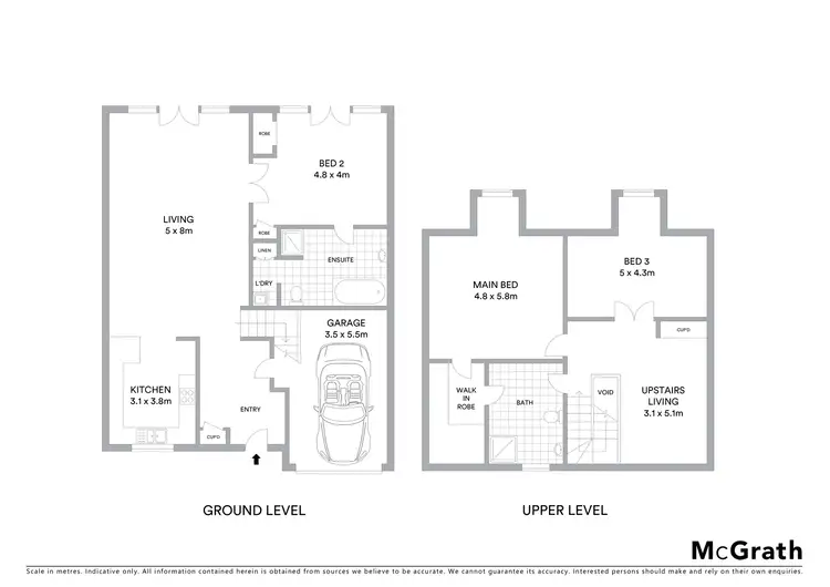 Floorplan of Homely villa listing, 5/4 Short Street, Bowral NSW 2576