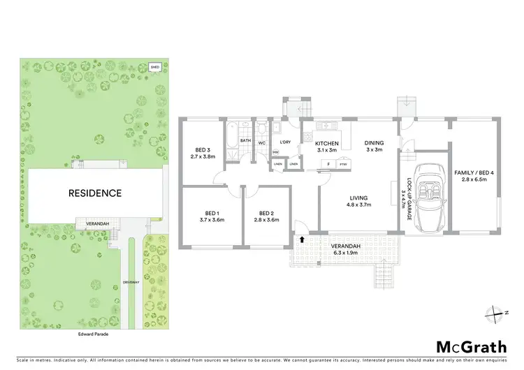 Floorplan of Homely house listing, 14 Edward Parade, Wentworth Falls NSW 2782