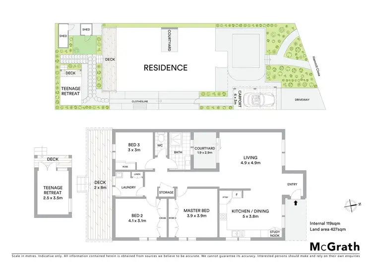 Floorplan of Homely house listing, 3 Hammill Close, Calwell ACT 2905