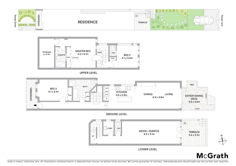 Floorplan of Homely house listing, 3 Dangar Street, Randwick NSW 2031